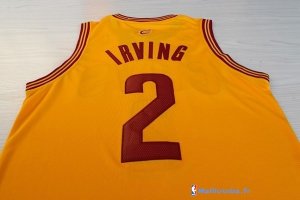 Maillot NBA Pas Cher Cleveland Cavaliers Kyrie Irving 2 Jaune