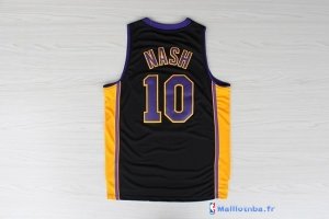 Maillot NBA Pas Cher Los Angeles Lakers Steve Nash 10 Noir