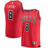 Chicago Bulls Zach LaVine Fanatics Branded Red Fast Break Replica Jersey - Icon Edition