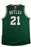 Maillot NBA Pas Cher Chicago Bulls Jimmy Butler 21 Vert