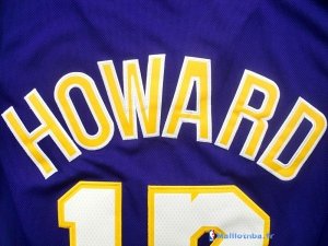 Maillot NBA Pas Cher Los Angeles Lakers Dwight Howard 12 Pourpre