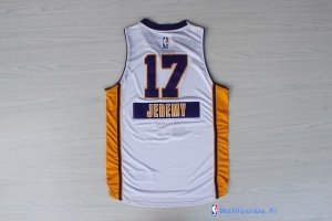 Maillot NBA Pas Cher Noël Los Angeles Lakers Jeremy 17 Blanc