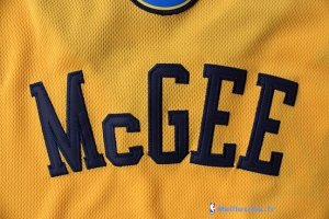 Maillot NBA Pas Cher Denver Nuggets JaVale McGee 34 Jaune