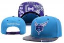 Bonnet NBA Charlotte Hornets 2016 Bleu Gris