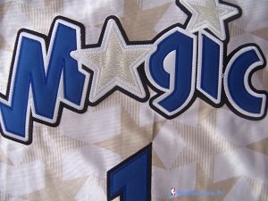 Maillot NBA Pas Cher Orlando Magic Anfernee Hardaway 1 Blanc Sombre