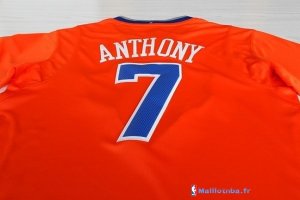 Maillot NBA Pas Cher Noël New York Knicks Anthony 7 Orange