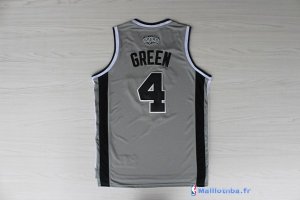 Maillot NBA Pas Cher San Antonio Spurs Danny Vert 4 Gris