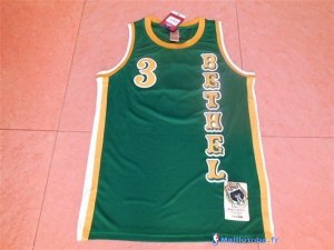 Maillot NCAA Pas Cher Bethel Park Allen Iverson 3 Retro Vert