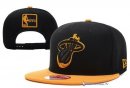 Bonnet NBA Miami Heat 2016 Noir Jaune