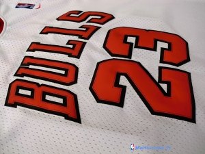 Maillot NBA Pas Cher Chicago Bulls Michael Jordan 23 Blanc