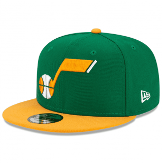 Bonnet NBA Utah Jazz New Era Green 2020/21 Earned Edition 9FIFTY