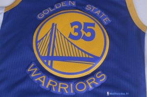 Maillot NBA Pas Cher Golden State Warriors Kevin Durant 35 Bleu 2017/18