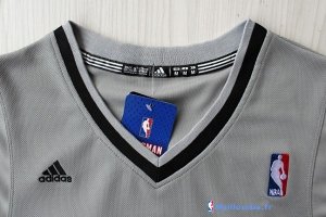 Maillot NBA Pas Cher Noël San Antonio Spurs Duncan 21 Gris