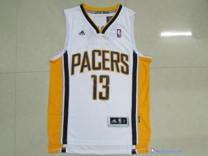 Maillot NBA Pas Cher Indiana Pacers Paul George 13 Blanc