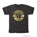 T-Shirt NBA Pas Cher Washington Wizards Noir Or