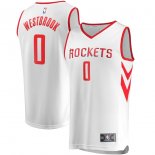 Houston Rockets Russell Westbrook Fanatics Branded White Fast Break Replica Jersey - Association Edition