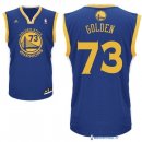 Maillot NBA Pas Cher Golden State Warriors Golden 73 Bleu