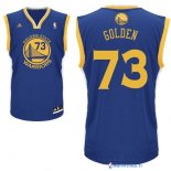 Maillot NBA Pas Cher Golden State Warriors Golden 73 Bleu