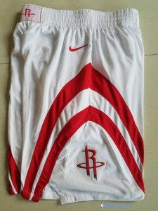 Pantalon NBA Pas Cher Houston Rockets Nike Blanc