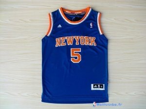 Maillot NBA Pas Cher New York Knicks Jason Kidd 5 Bleu