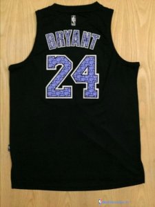 Maillot NBA Pas Cher Los Angeles Lakers Kobe Bryant 24 Noir