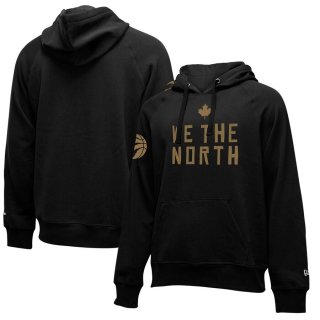 Toronto Raptors New Era Black 2019/20 City Edition Pullover Hoodie