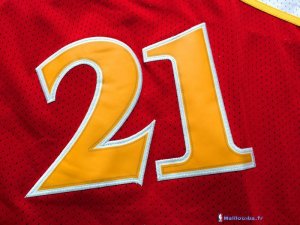 Maillot NBA Pas Cher Atlanta Hawks Dominique Wilkins 21 Rouge