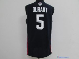 Maillot NBA Pas Cher USA 2016 Kevin Durant 5 Bleu