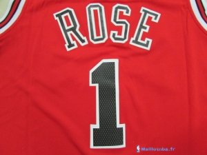 Maillot NBA Pas Cher Chicago Bulls Junior Derrick Rose 1 Rouge