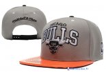 Bonnet NBA Chicago Bulls 2016 Gris Orange