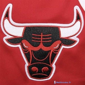 Survetement NBA Pas Cher Chicago Bulls Rouge Noir