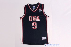 Maillot NBA Pas Cher USA 2000 Carter 9 Noir