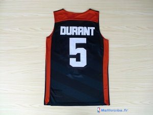 Maillot NBA Pas Cher USA 2012 Durant 5 Noir