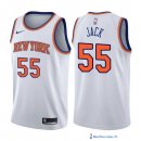 Maillot NBA Pas Cher New York Knicks Jarrett Jack 55 Blanc Association 2017/18
