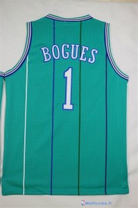 Maillot NBA Pas Cher Charlotte Hornets Tyrone Curtis Bogues 1 Vert