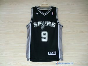 Maillot NBA Pas Cher San Antonio Spurs Tony Parker 9 Noir