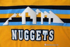 Maillot NBA Pas Cher Denver Nuggets JaVale McGee 34 Jaune