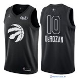 Maillot NBA Pas Cher NBA All Star 2018 DeMar DeRozan 10 Noir