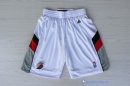 Pantalon NBA Pas Cher Portland Trail Blazers Retro Blanc