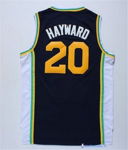 Maillot NBA Pas Cher Utah Jazz Gordon Hayward 20 Bleu