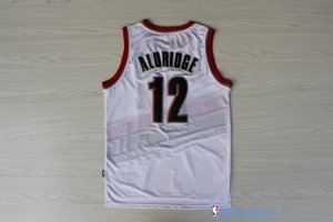 Maillot NBA Pas Cher Portland Trail Blazers LaMarcus Aldridge 12 Blanc