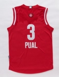 Maillot NBA Pas Cher All Star 2016 Chris Paul 3 Rouge