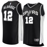 San Antonio Spurs LaMarcus Aldridge Fanatics Branded Black Fast Break Replica Player Jersey- Icon Edition