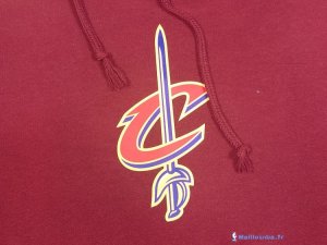 Sweat Capuche NBA Cleveland Cavaliers Nike Granate