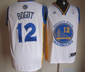 Maillot NBA Pas Cher Golden State Warriors Andrew Bogut 12 Blanc