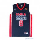 Maillot NBA Pas Cher USA 1992 Pippen 8 Noir