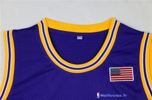 Maillot NCAA Pas Cher LSU Shaquille O'Neal 33 Pourpre