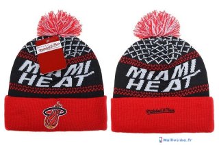 Tricoter un Bonnet NBA Miami Heat 2016 Rouge Noir