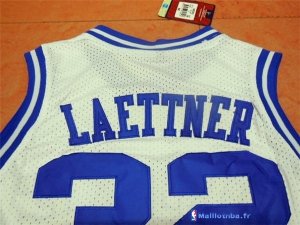 Maillot NCAA Pas Cher Duke Christian Laettner 32 Blanc