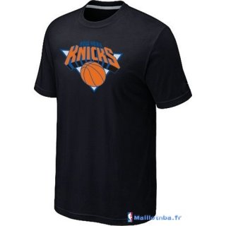 T-Shirt NBA Pas Cher New York Knicks Noir 1